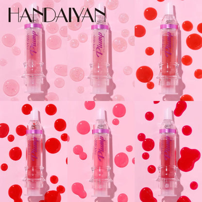 Handaiyan Lip Plumping Glitter Lipstick - Waterproof & Moisturizing