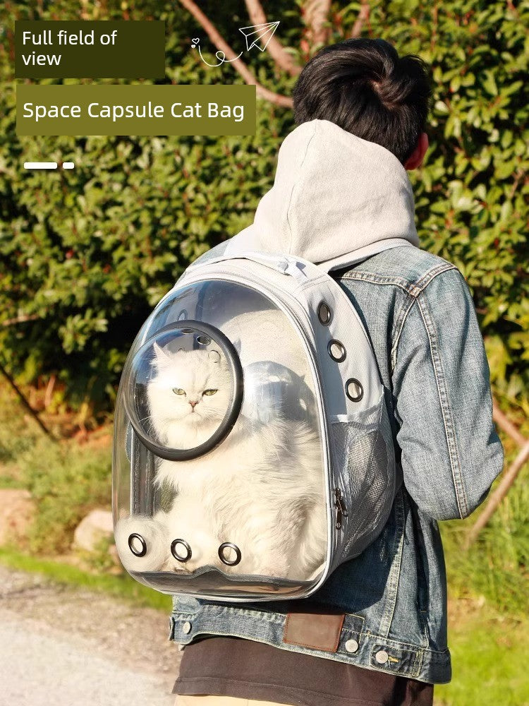 Space Capsule Large Capacity Pet Supplies Travel Cat Bag