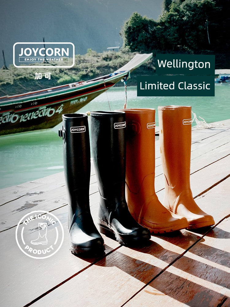 Joycorn Unisex Waterproof Wellington Rain Boots