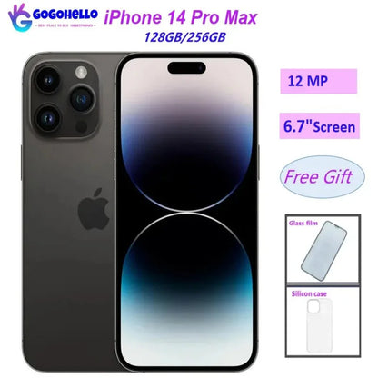  Original iPhone 14 Pro Max 256GB 5G 6.7" OLED Face ID Used Mobile Phone 1 SIM Card International Version 95% Like New - tonyfinger store