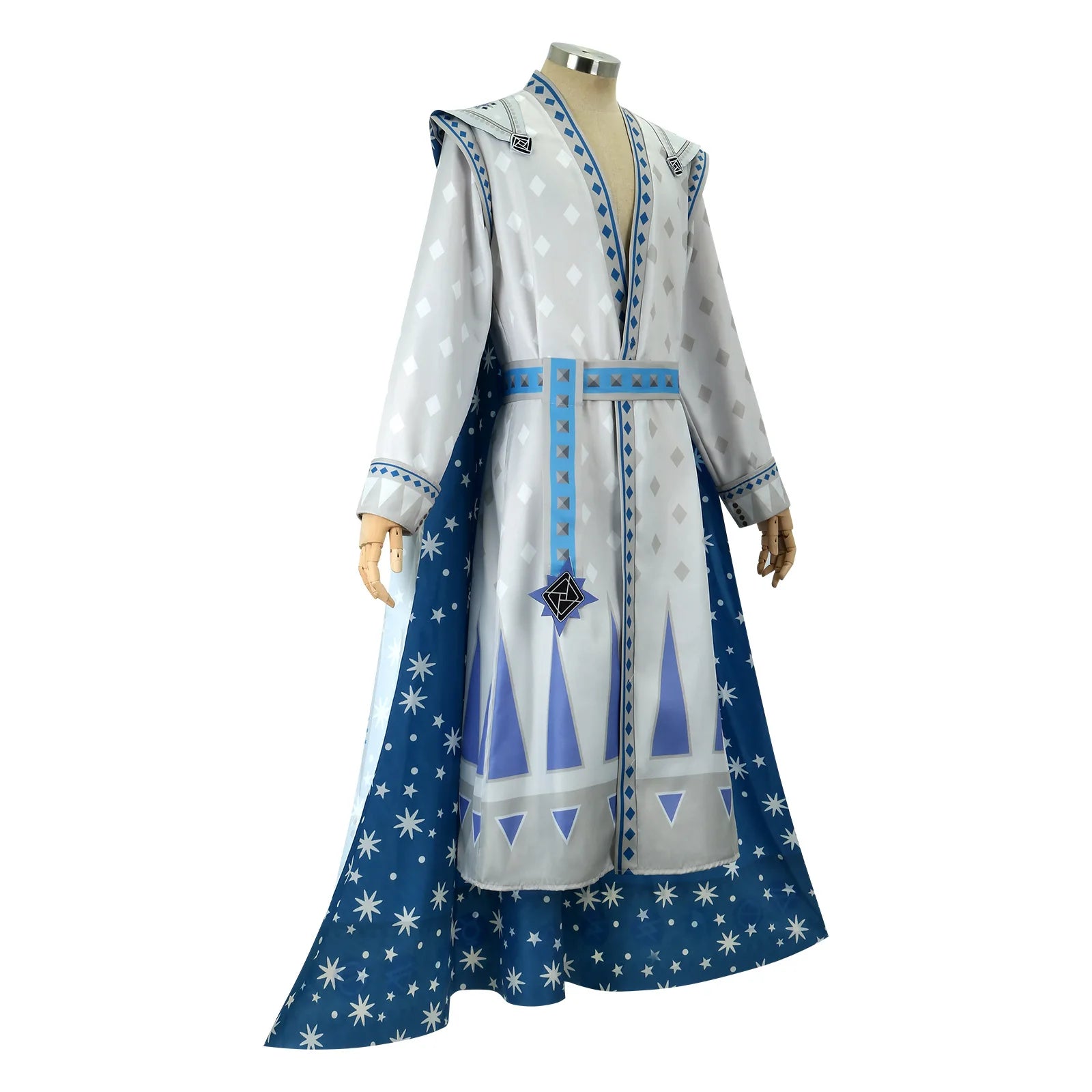 King Magnifico Asha Cosplay Costume - Anime Coat, Belt & Cloak Set for Adult Men | Halloween & Carnival Role Play Suit | tonyfinger store