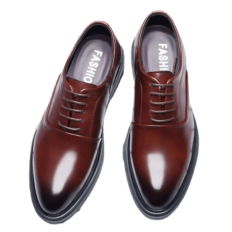 leather shoes men'