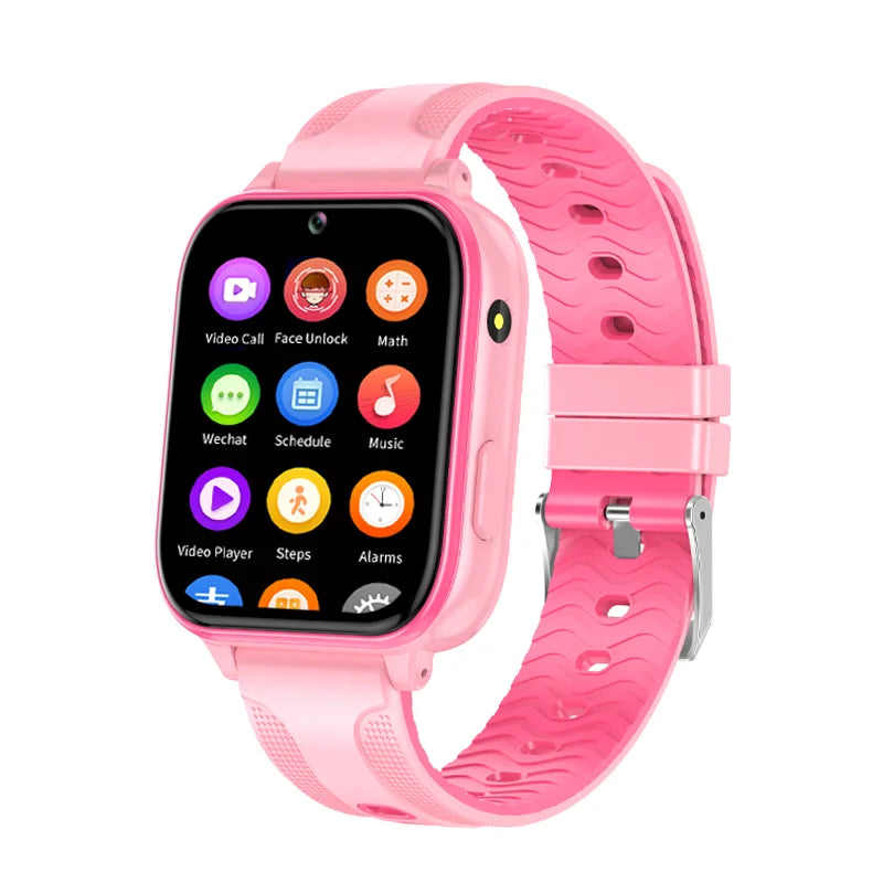 Top Quality 1.69" Full Touch 4G Kids Smart Watch 8G Large Memory Wearable Device GPS WiFi Video Player Whatsapp Child Smartwatch