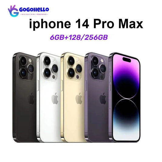 95% New iPhone 14 Pro Max 5G 6.7” OLED, Face ID, eSIM, 128GB/256GB, A12 Bionic Chip - tonyfinger store