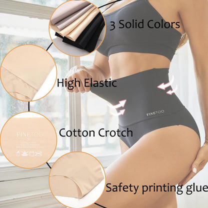 Women Sexy Seamless Shapewear Bodysuit Ice Silk Breathable Tummy Control Butt Lifter Briefs Female Slimming Underwear Finetoo