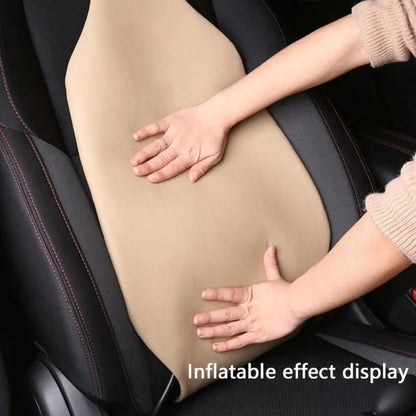 Dynamic Air Bag Seat Support Lumbar Cushion Smart Lumbar Support For Car Auto Universal Seat Back Waist Hand-operated Air Pump