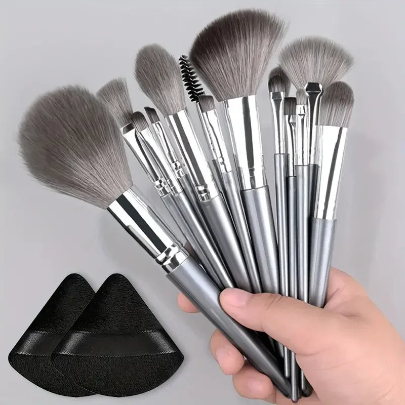 10-20PCS Makeup Brush Set - Powder, Eye Shadow, Highlighter, Foundation & Contour Brushes | Tonyfinger Store