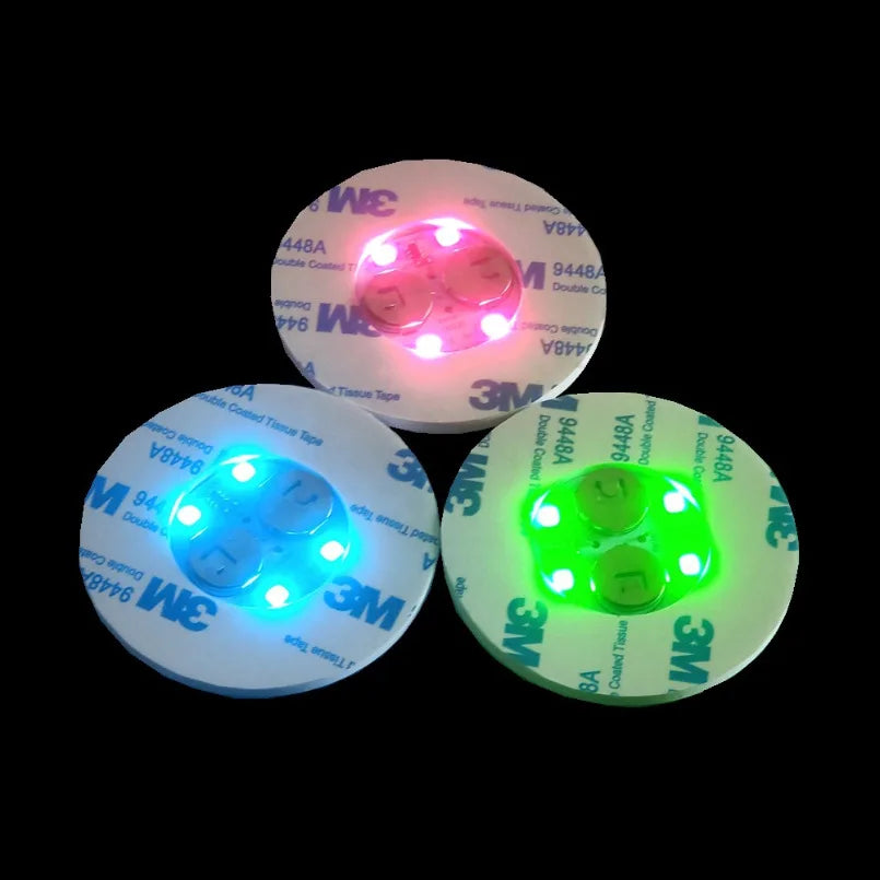 LED Coaster Lights (10-100 Pcs)