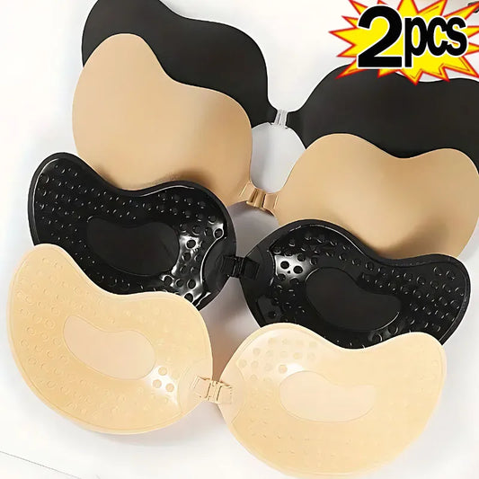 2024 Mango Shape Silicone Lift-Up Bra Stickers - Self Adhesive, Strapless, Invisible