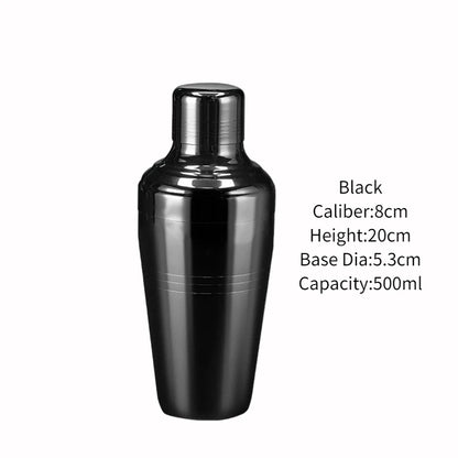 Japanese Style Cocktail Shaker - Stainless Steel Whiskey Shaker for Bartenders & Home Bars | Bar Accessories | tonyfinger store