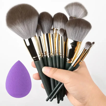 10-20PCS Makeup Brush Set - Powder, Eye Shadow, Highlighter, Foundation & Contour Brushes | Tonyfinger Store