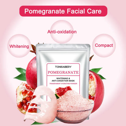 20g Hyaluronic Acid Rose Aloe Chamomile Powder Facial Mask - Anti-Aging, Wrinkle Removal, Skin Lightening & Nourishing | tonyfinger store