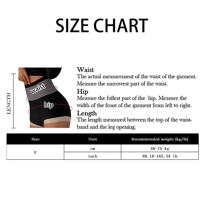 Women High Waist Shaping Panties Breathable Body Shaper Slimming Tummy Underwear Butt Lifter Seamless Panties Shaperwear