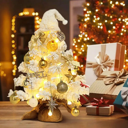 White Mini Artificial Christmas Tree