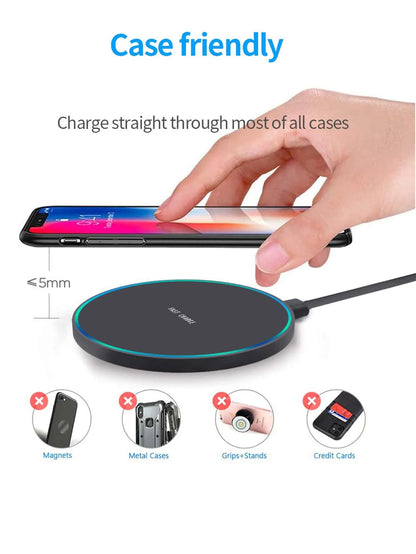 200W Fast Wireless Charger for iPhone & Android Devices