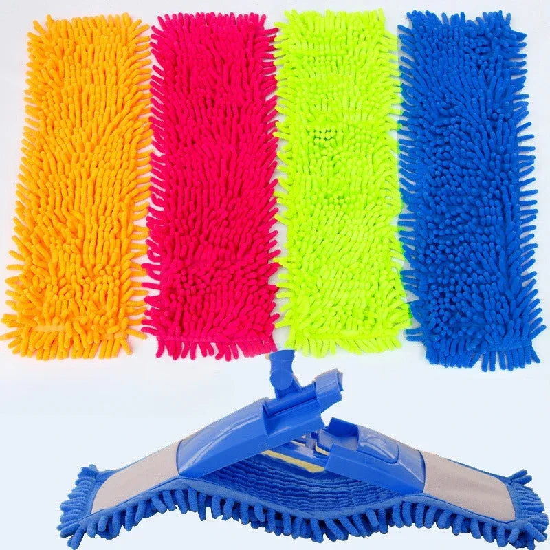 New Arrival Cleaning Pad Dust Mop Household Microfiber Coral Mop Head Replacement Fit