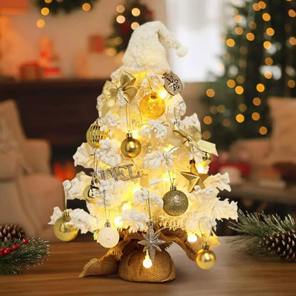 White Mini Artificial Christmas Tree