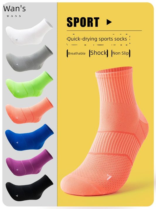 Professional Running Basketball Quick-Drying Sweat-Absorbent Women's Sports Socks