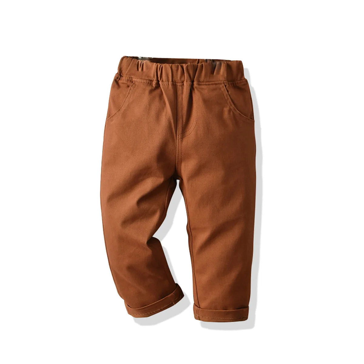 2024 Boys' Autumn Cargo Pants | Cotton Jeans for Kids 1-8Y | Casual & Comfortable Toddler Pants | tonyfinger store