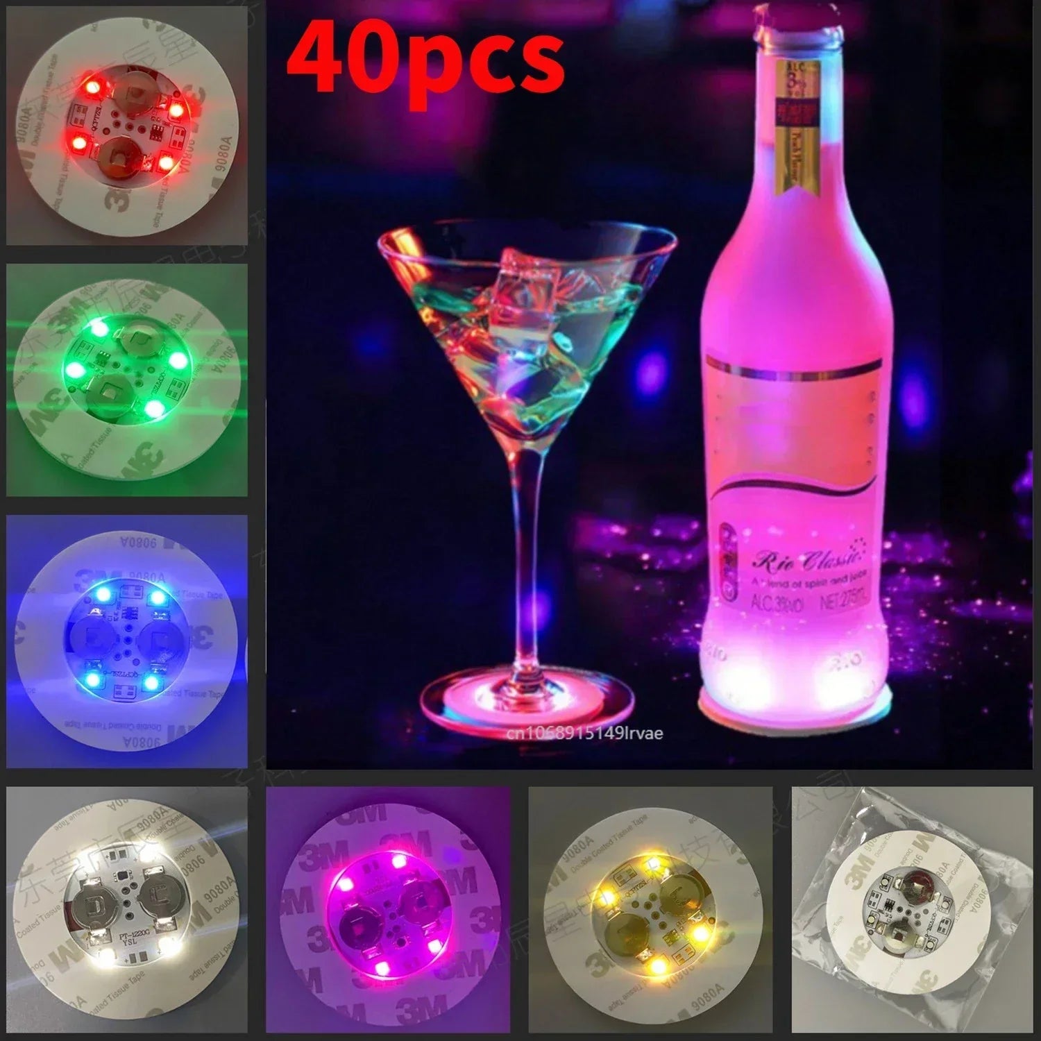 LED Cup Stickers