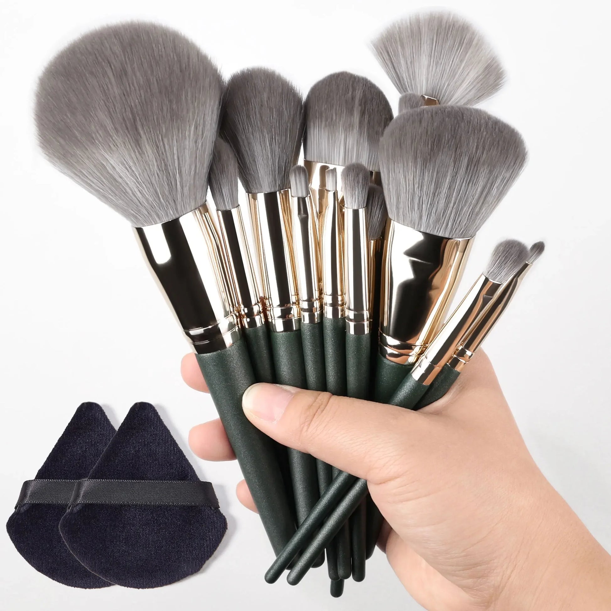 10-20PCS Makeup Brush Set - Powder, Eye Shadow, Highlighter, Foundation & Contour Brushes | Tonyfinger Store