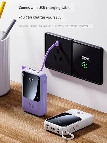 Xiaomi MAh Portable Data Cable Three-in-One Power Bank