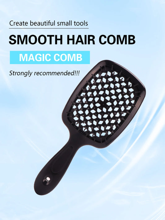 Anti-Static Air Cushion Hair Brush for Wet & Curly Hair - Detangling & Massage Comb