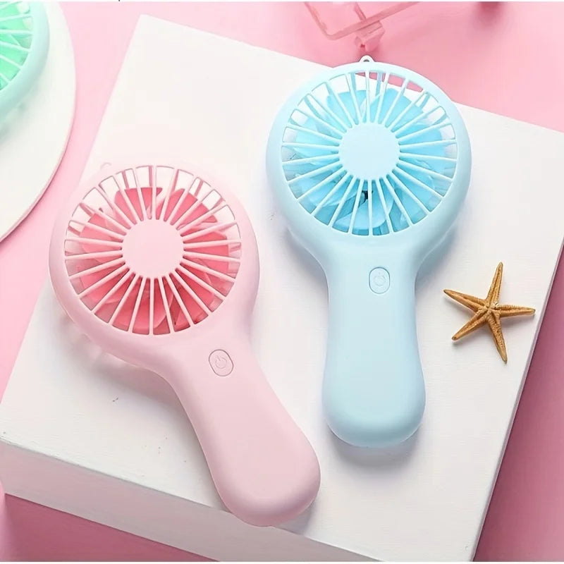 800mAh USB Rechargeable Mini Handheld Fan - Portable Pocket Air Cooler