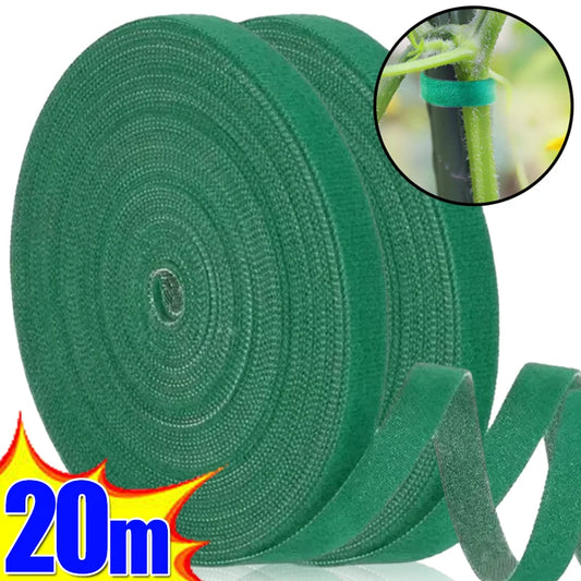 Adjustable Nylon Plant Ties - 2M Reusable Garden Fasteners