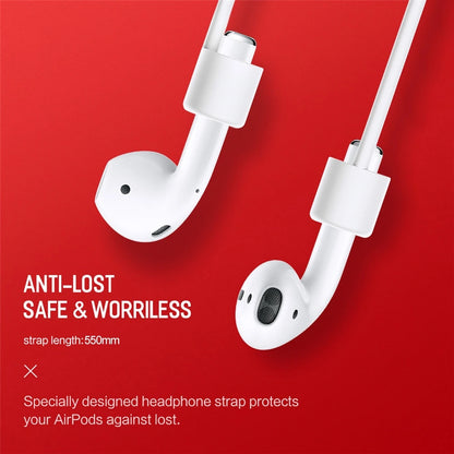 【Fast Ship】Silicone Airpods Anti Lost Rope Airpods Strap Airpods Lanyard Airpods Rope Compatible For Airpods Earphone Storage