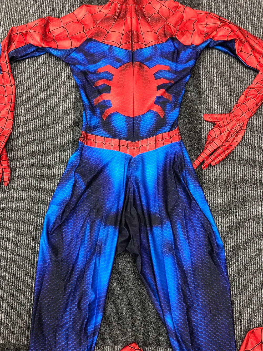 Classic Peter Parker Spiderman Costume Cosplay - 3D Printed Spandex Suit for Adults & Kids | tonyfinger store