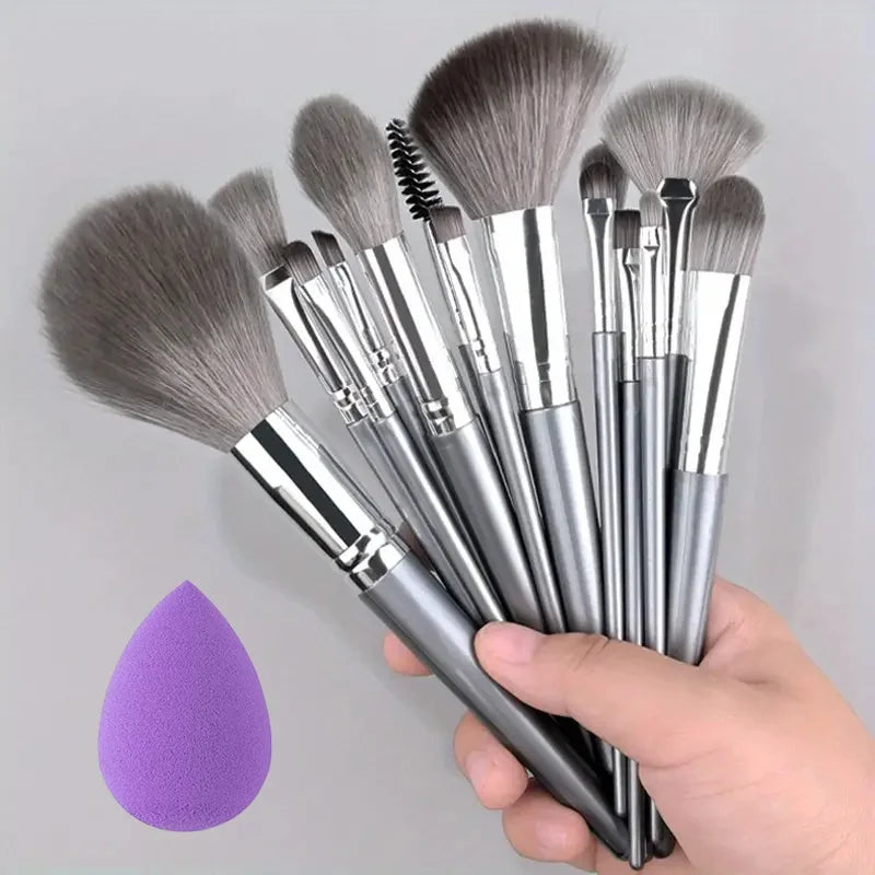 10-20PCS Makeup Brush Set - Powder, Eye Shadow, Highlighter, Foundation & Contour Brushes | Tonyfinger Store