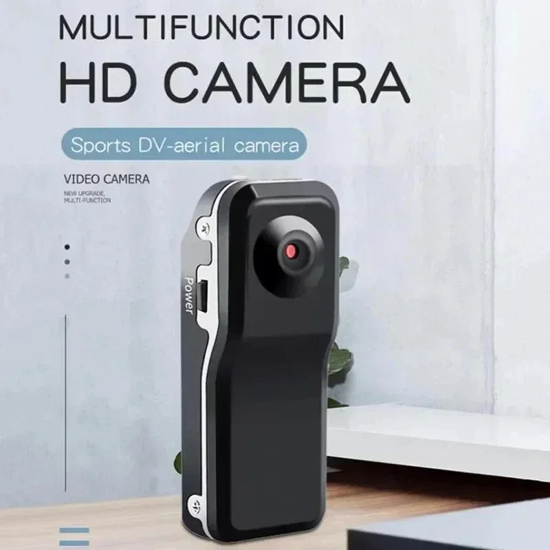 2024 Mini HD DV Camera Body Camcorder | Portable & Rechargeable | 720P HD Video Recording | Nanny & Security Cam | Sports Car DVR | tonyfinger store