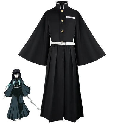 Demon Slayers Kimetsu No Yaiba Tokitou Muichirou Cosplay Costume - Halloween Party Outfit | tonyfinger store