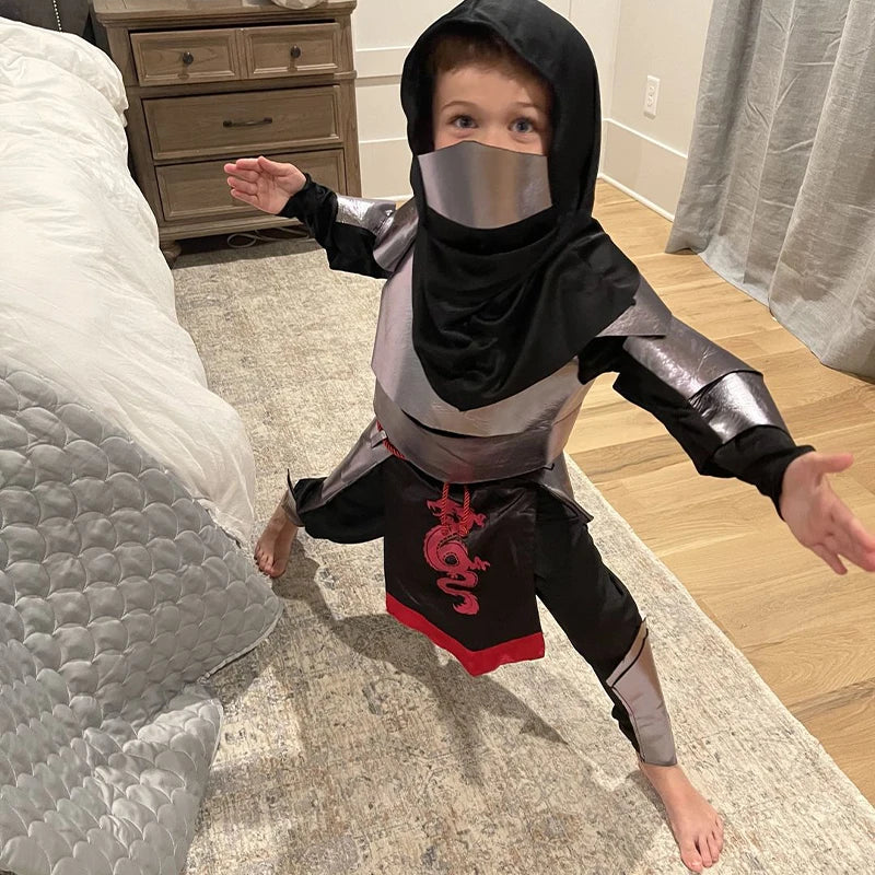 2024 Boys Dragon Ninja Cosplay Costume - Halloween, Christmas, Carnival | tonyfinger store