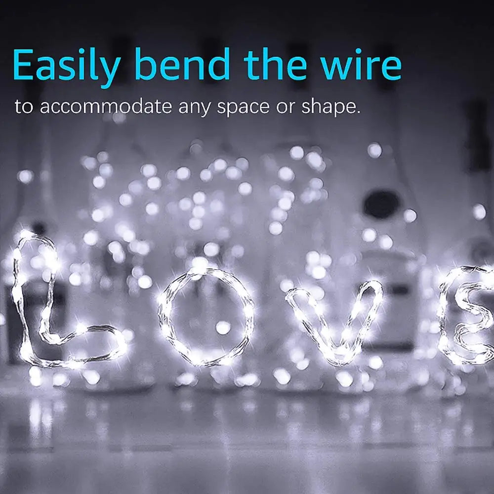 Copper Wire LED Fairy 