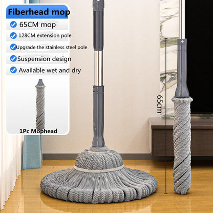 Manual Rotary Dehydrating Floor Cleaner