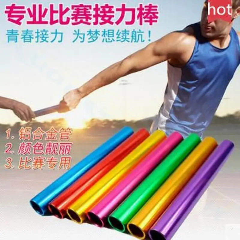 Aluminum Relay Baton Track And Field Athletics Running Racing Match Game Sport Tool for Training Competition Tool