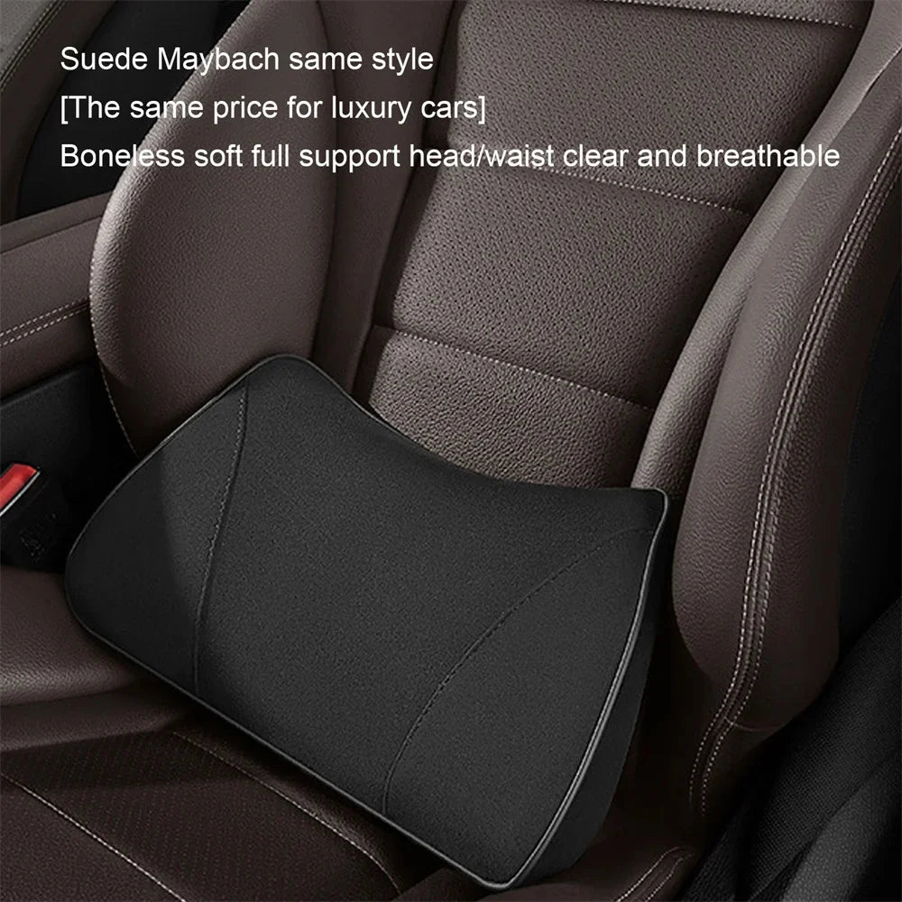 Car Seat Lumbar Support，Cotton Lumbar Pillow，Versatile Use Lower Back Cushion, Lumbar Support Pillow for Office Chair & Car Seat