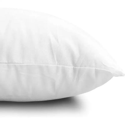 Throw Pillow Inserts, Set of 2 Lightweight Down Alternative Polyester Pillow, Couch Cushion, Sham Stuffer (White, 18x18)