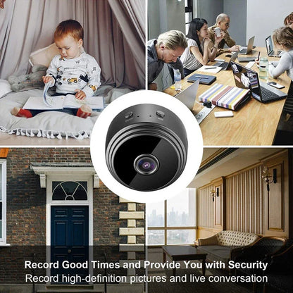 HD 1080P WiFi Indoor Security Camera with Audio | Wireless CCTV Monitor