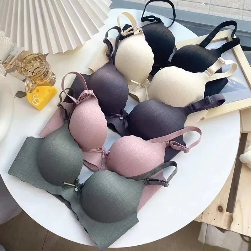 Seamless Push Up Women Bra Comfortable Adjustable Lingerie Wireless Sexy Bras 3/4 Cup Bralette Girl Brassiere Lenceria Femenina