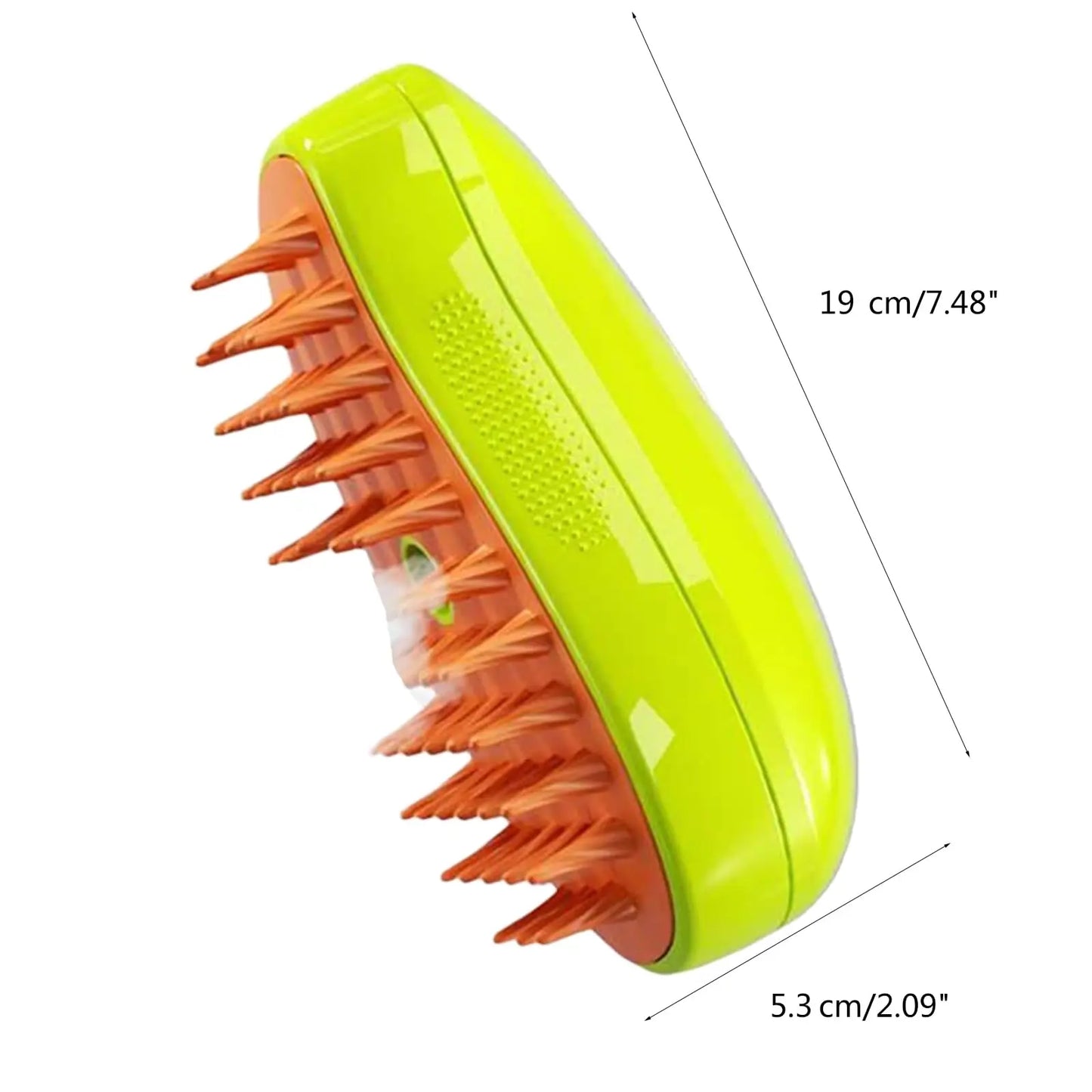 3-in-1 Cat & Dog Steam Brush: Groom, Massage, Hair Removal