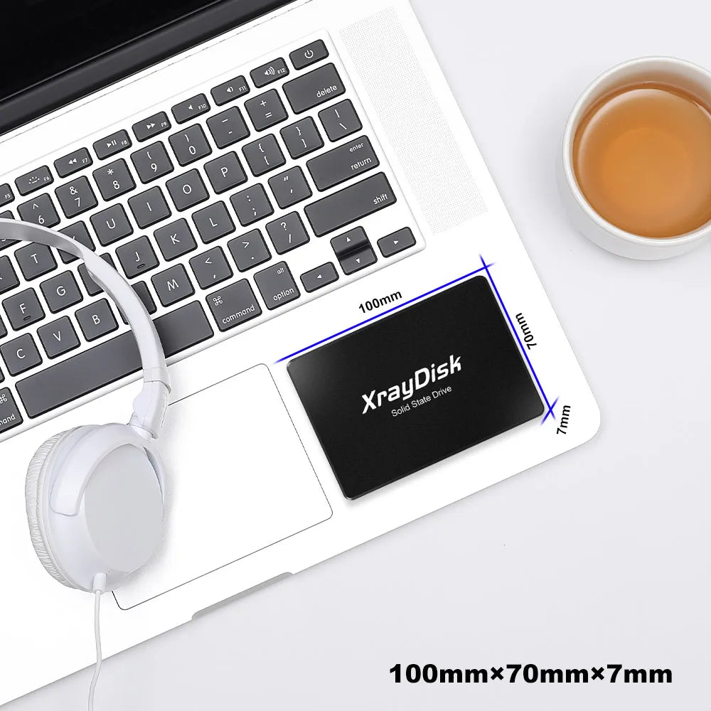 Xraydisk Sata3 Ssd Hard Disk 1TB 512GB 480GB 256GB 240GB 128GB 120GB 2.5" Solid State Drive Internal for Laptop & Desktop