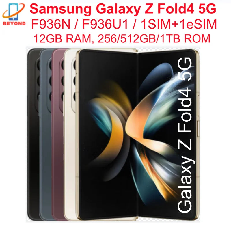 Samsung Galaxy Z Fold 4 5G | 7.6" AMOLED, 12GB RAM, 256GB/512GB Storage, Snapdragon Processor – tonyfinger store