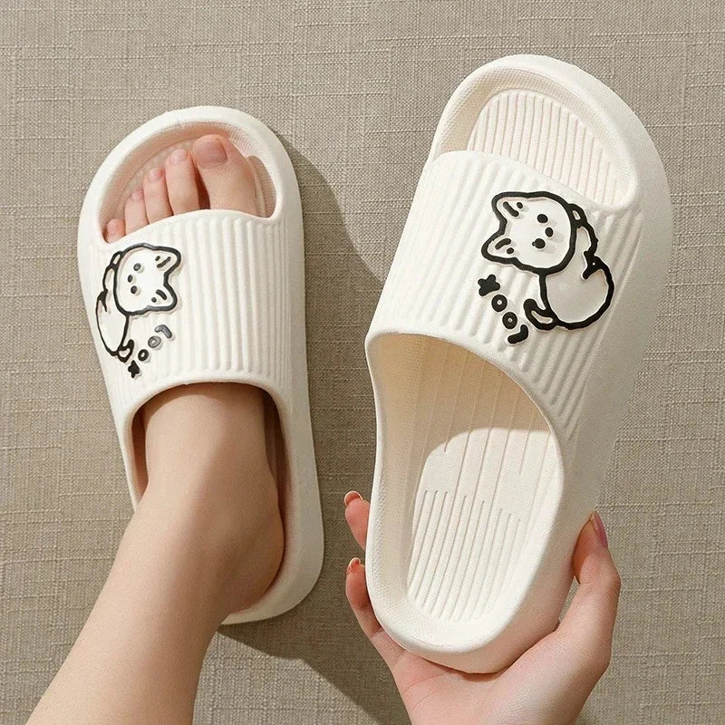 Bathroom slippers applicable place