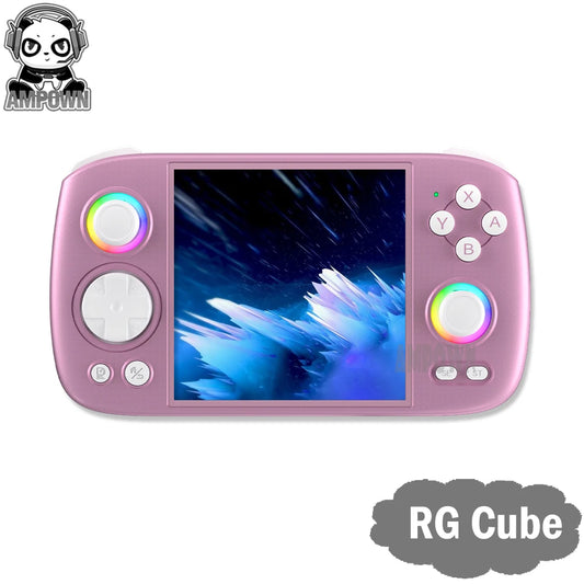 Anbernic RG Cube 3.95'' IPS Retro Handheld Game Players Video Game Console 5200mAh Battery  Android 13 Unisoc T820 4000+ Games