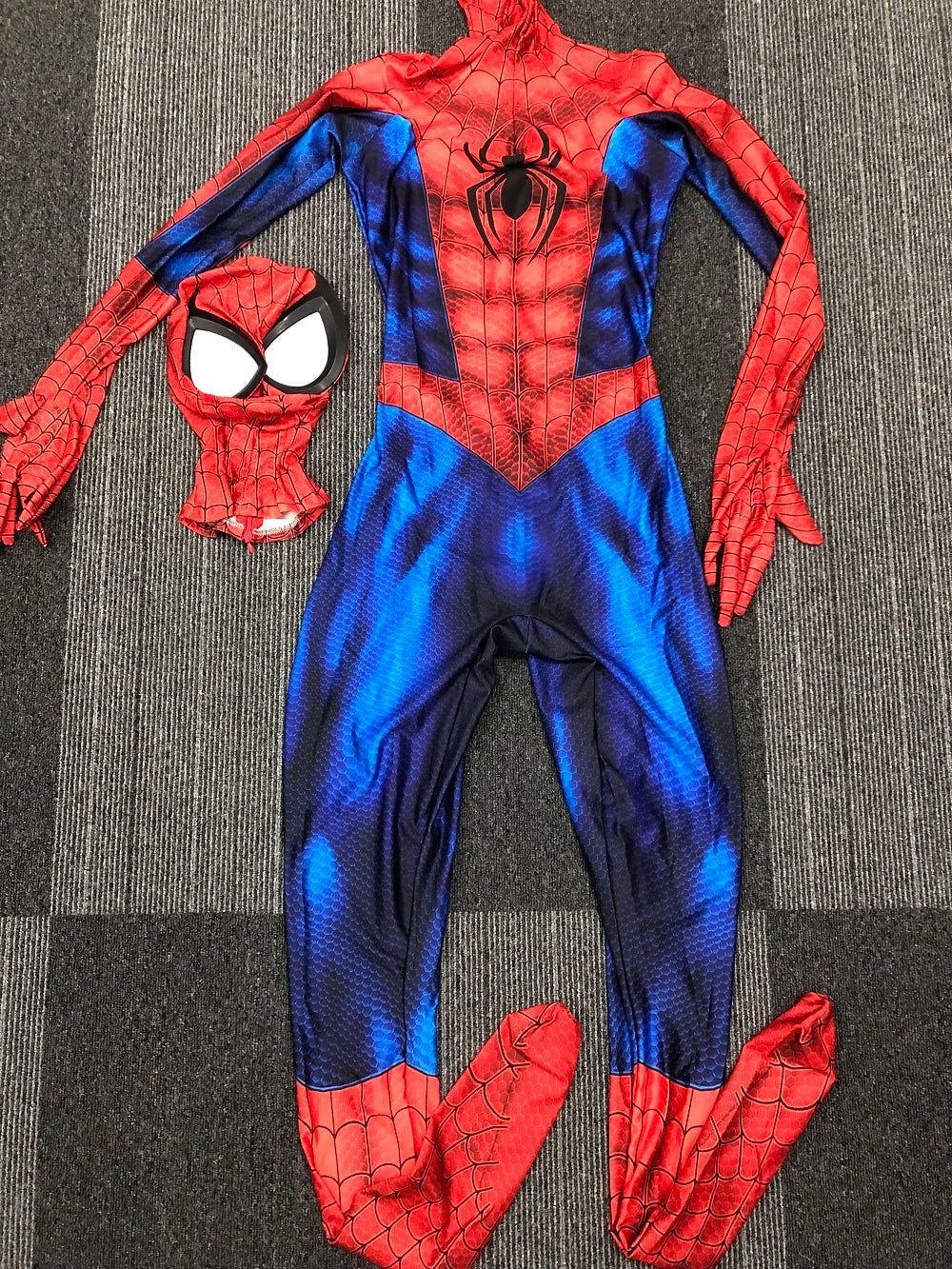 Classic Peter Parker Spiderman Costume Cosplay - 3D Printed Spandex Suit for Adults & Kids | tonyfinger store