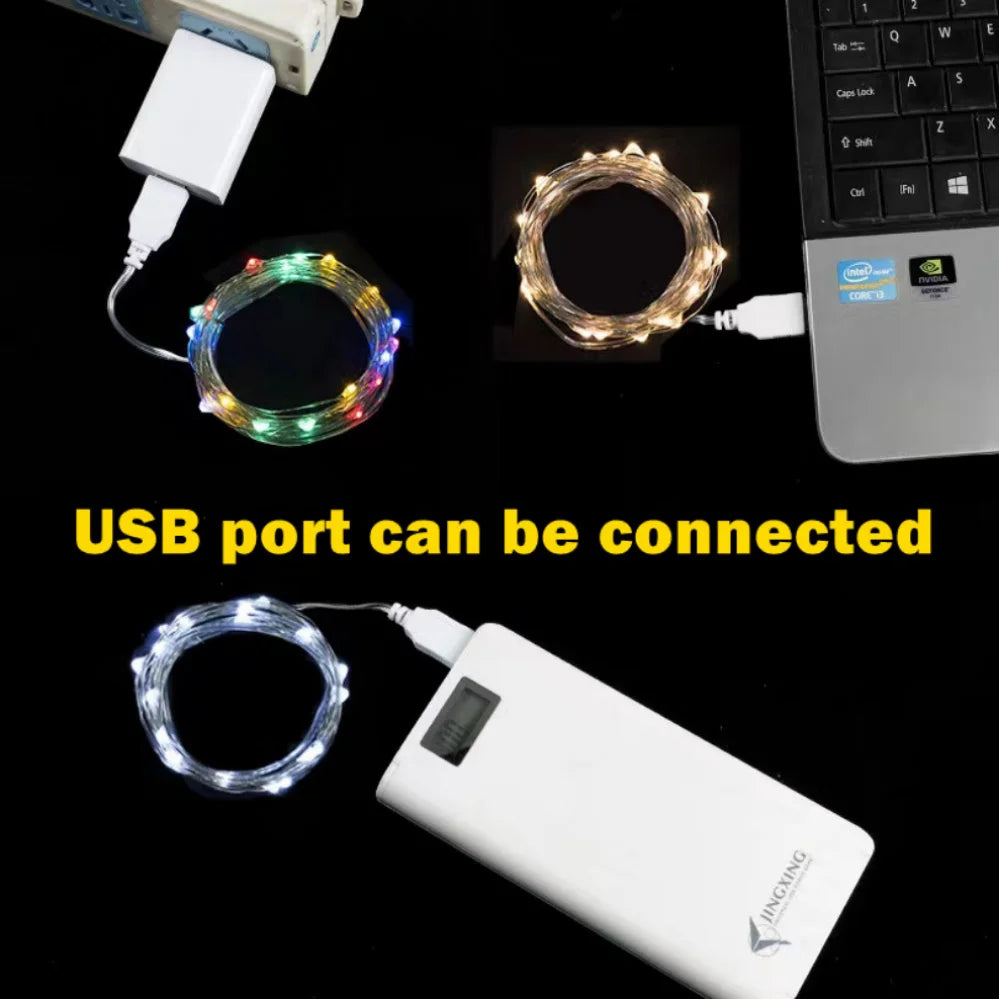 USB LED String Lights 