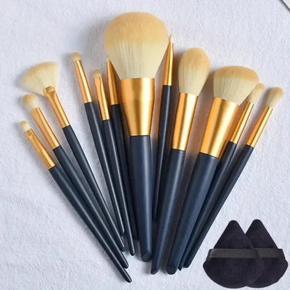 10-20PCS Makeup Brush Set - Powder, Eye Shadow, Highlighter, Foundation & Contour Brushes | Tonyfinger Store